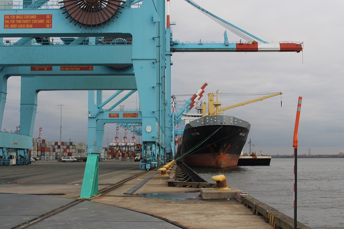 APM Terminals NY NJ upgrade advances with new cranes Journal of